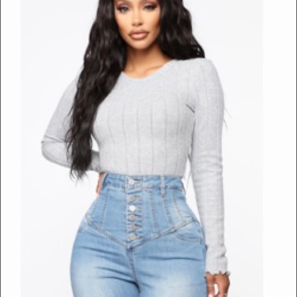 Heather Grey Sweater